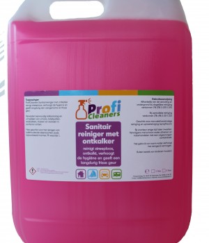 Sanitairreiniger met ontkalker 5 liter